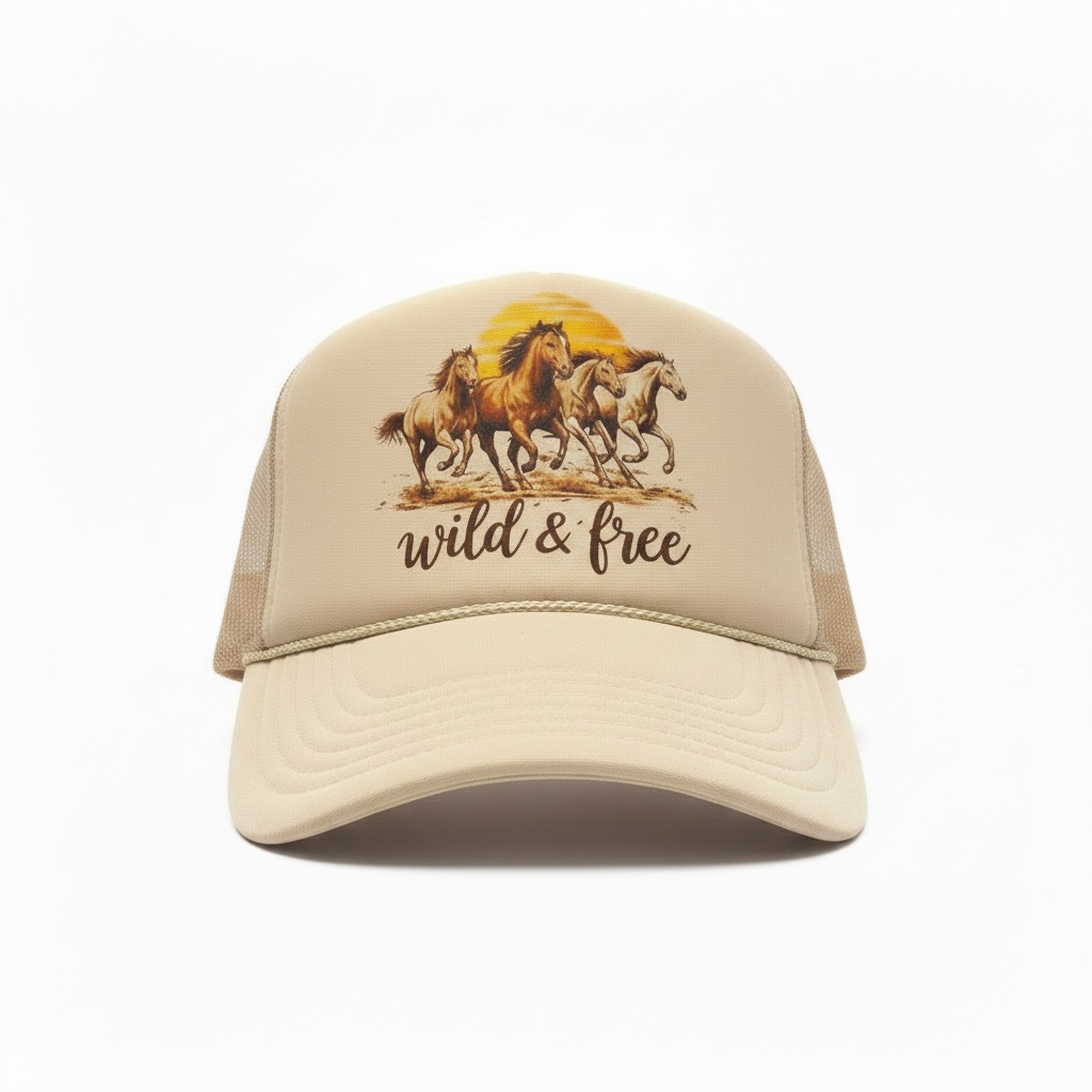 Wild & Free-Trucker Hat (foam)