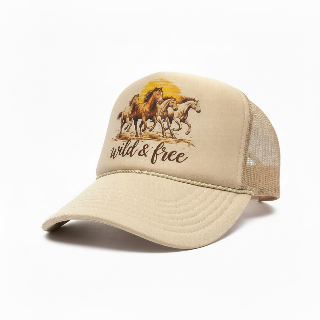 Wild & Free-Trucker Hat (foam)