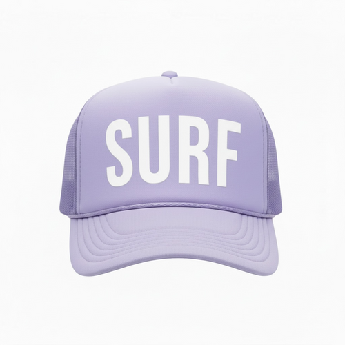Lavender Surf Trucker Hat (foam)
