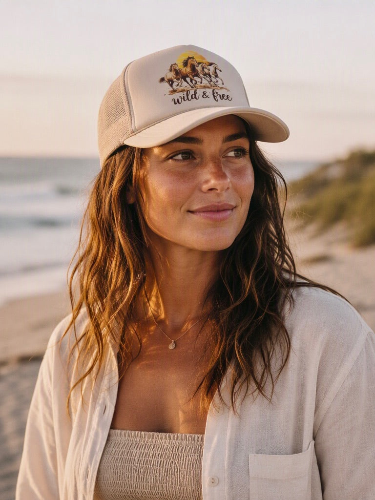 Wild & Free-Trucker Hat (foam)