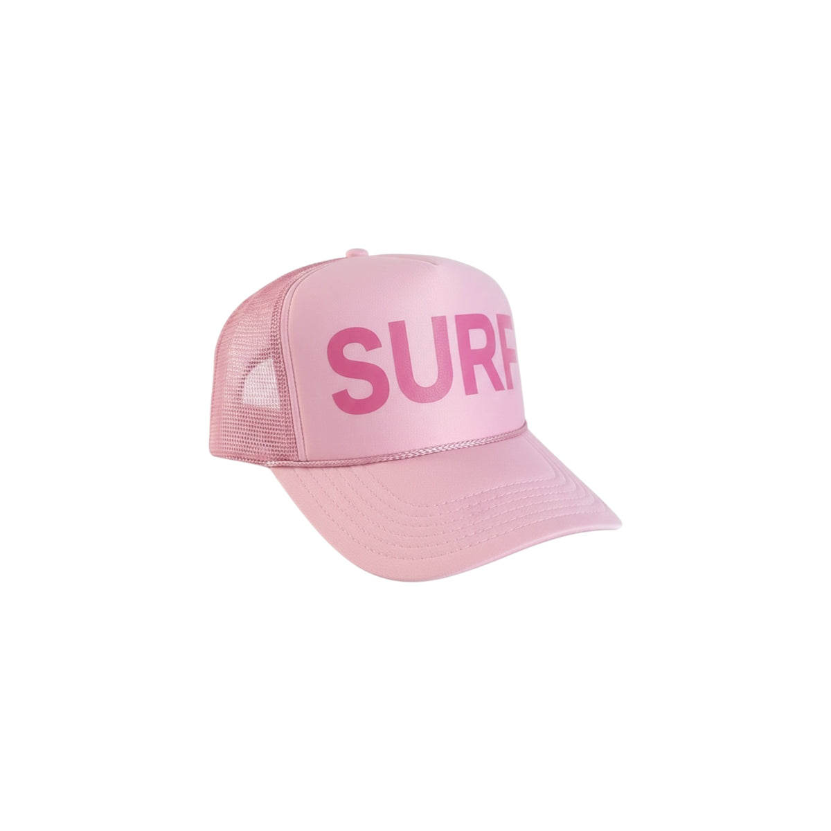 Dusty Rose Surf Trucker Hat (foam)